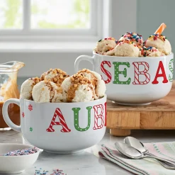 Festive Name Snack Bowl