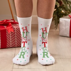 Festive Name Socks