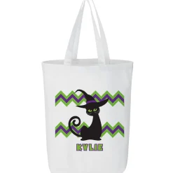 Fiendish Fun Halloween White Treat Bag