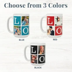 Filled with L-O-V-E Photo Mug