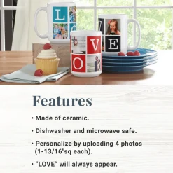 Filled with L-O-V-E Photo Mug