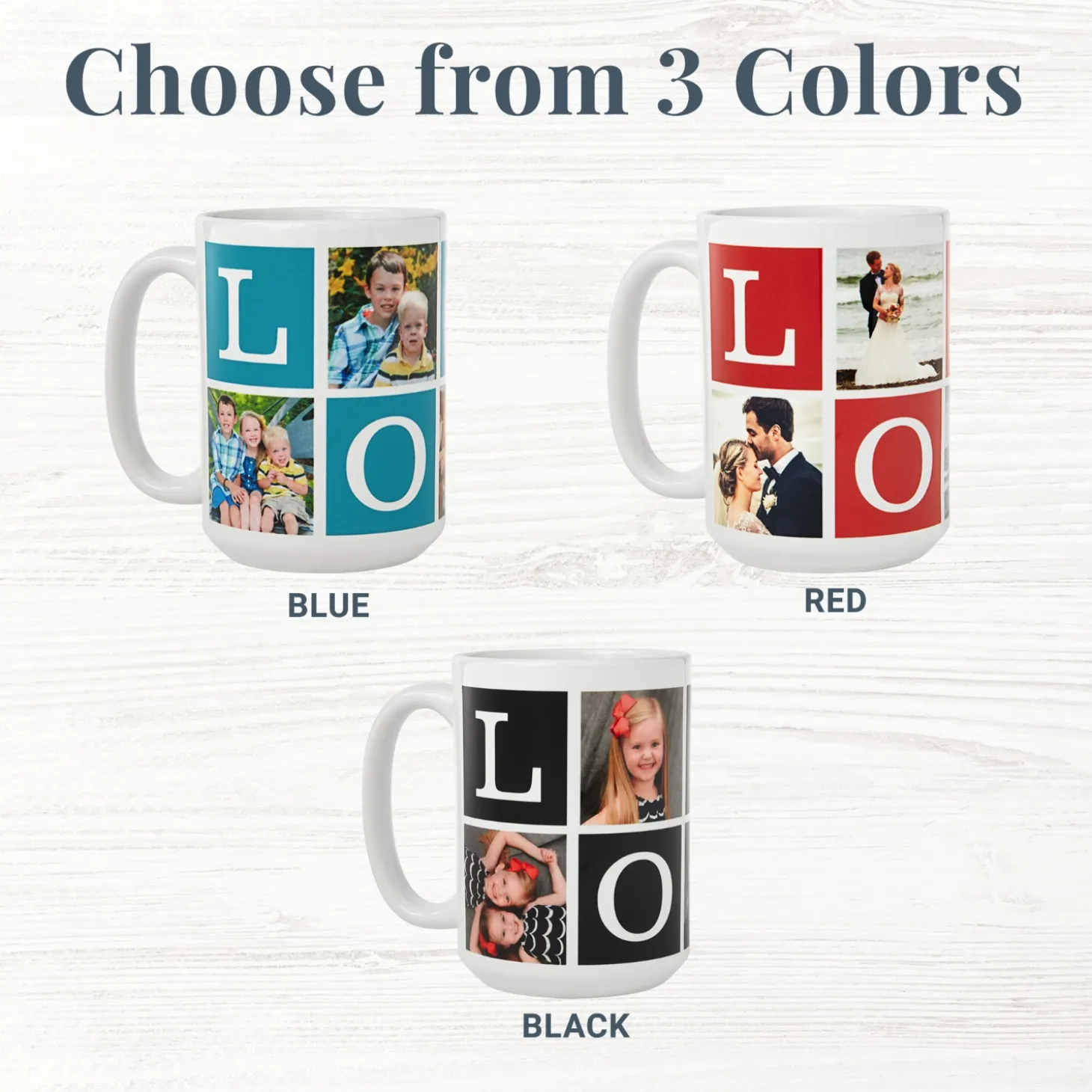 Filled with L-O-V-E Photo Mug