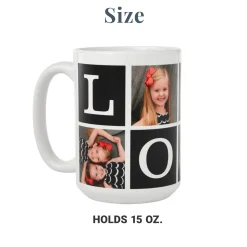Filled with L-O-V-E Photo Mug