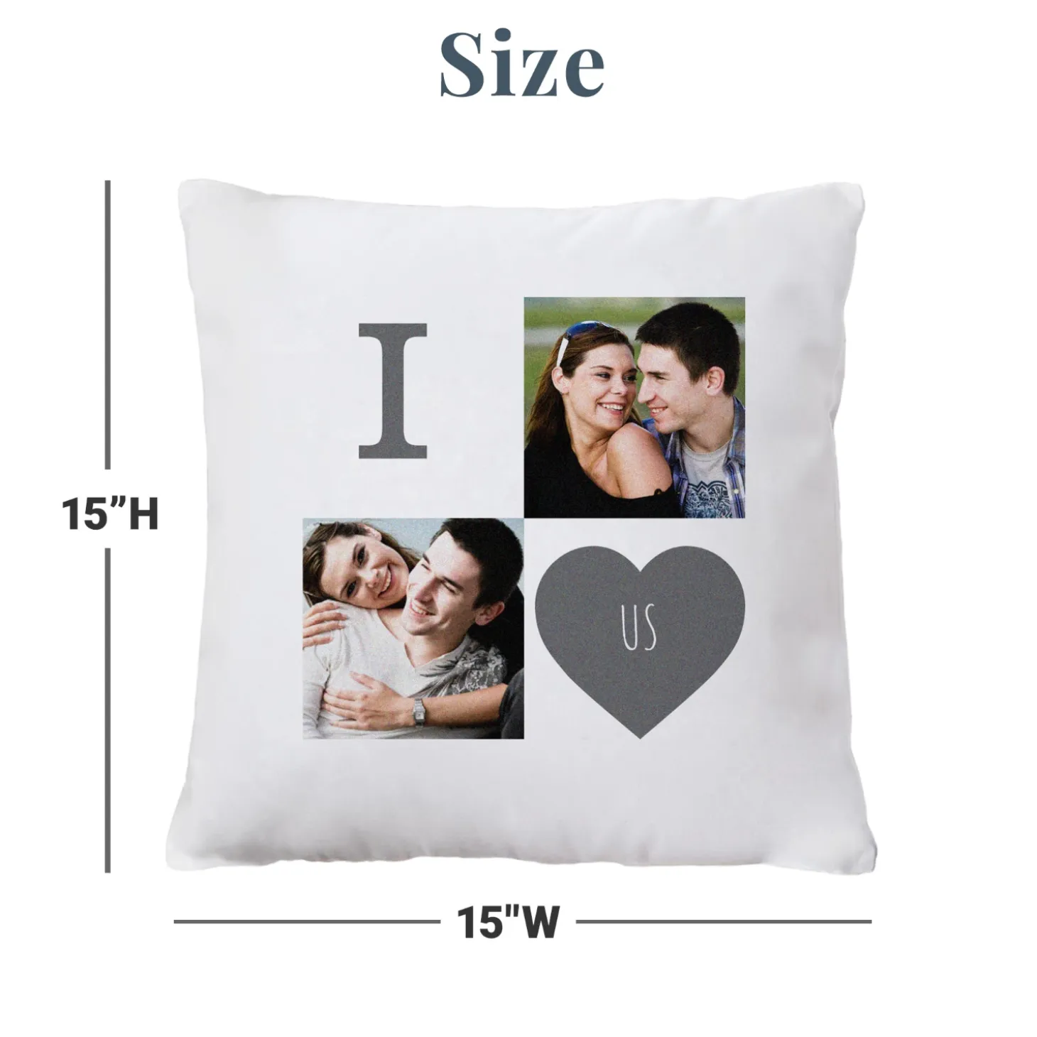 Filled With Love Photo Pillow