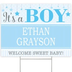 Finally Here Yard Sign