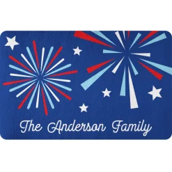 Firework Stars Doormat