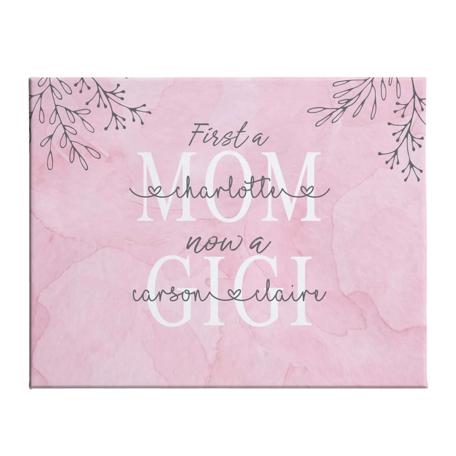 First a Mom Canvas