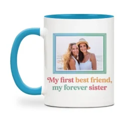 First Best Friend Sister Photo Mug