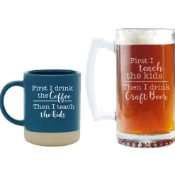 First Coffee, Then Cocktails Mug Set