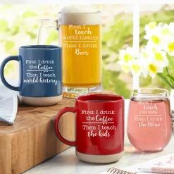 First Coffee, Then Cocktails Mug Set
