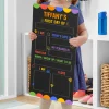 First Day Affirmations School Chalk Board
