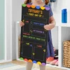 First Day Affirmations School Chalk Board