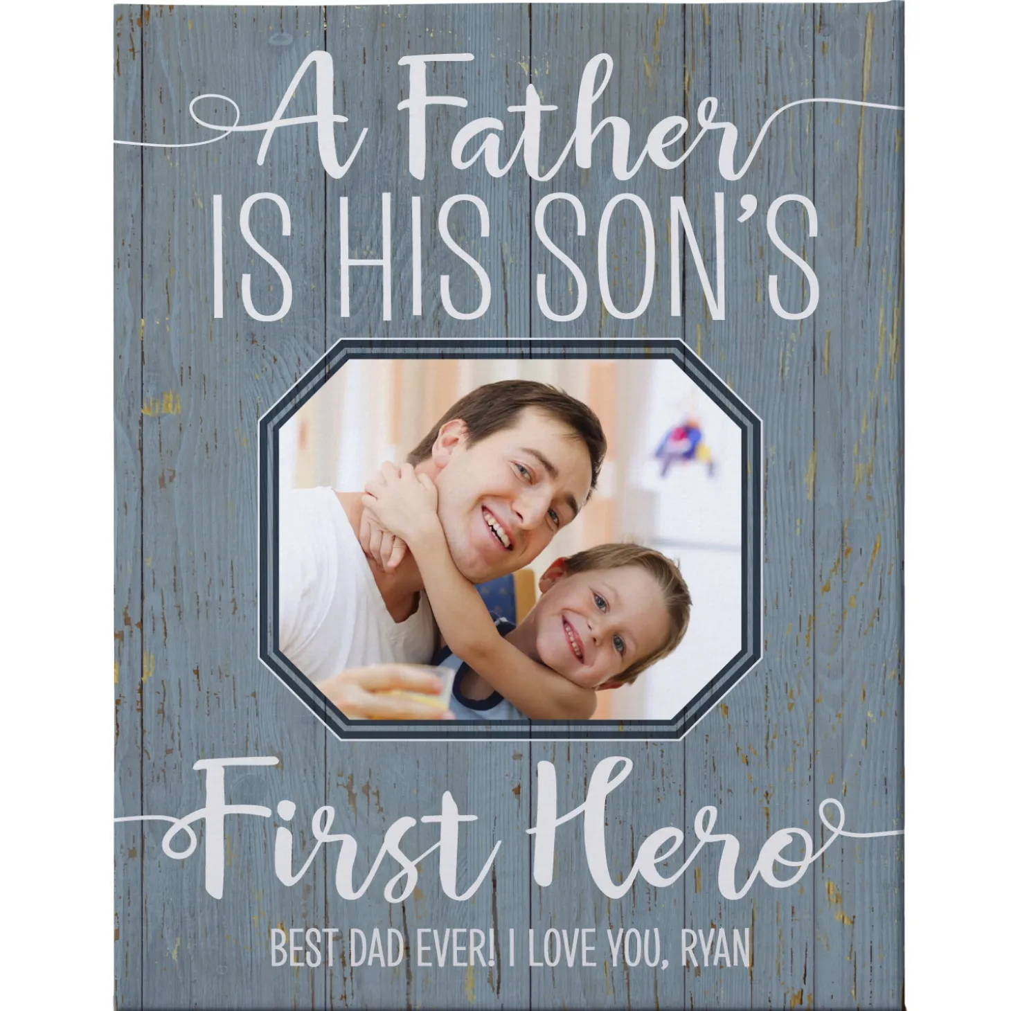 First Memories Photo Canvas