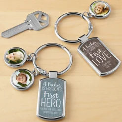 First Memories Photo Keychain