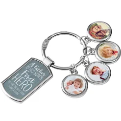 First Memories Photo Keychain