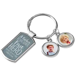 First Memories Photo Keychain
