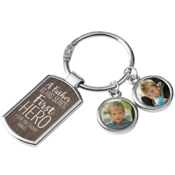 First Memories Photo Keychain