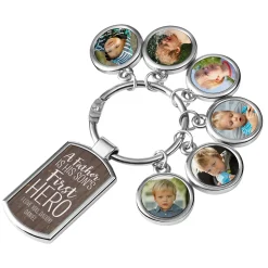 First Memories Photo Keychain