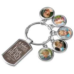 First Memories Photo Keychain