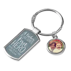 First Memories Photo Keychain