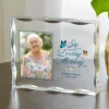 Flies With Butterflies Photo Acrylic Block