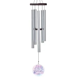 Flies With Butterflies Sympathy 30 inch Wind Chime
