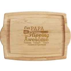 Flipping Awesome Oversized BBQ Cutting Board
