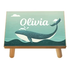 Floating Whale Step Stool