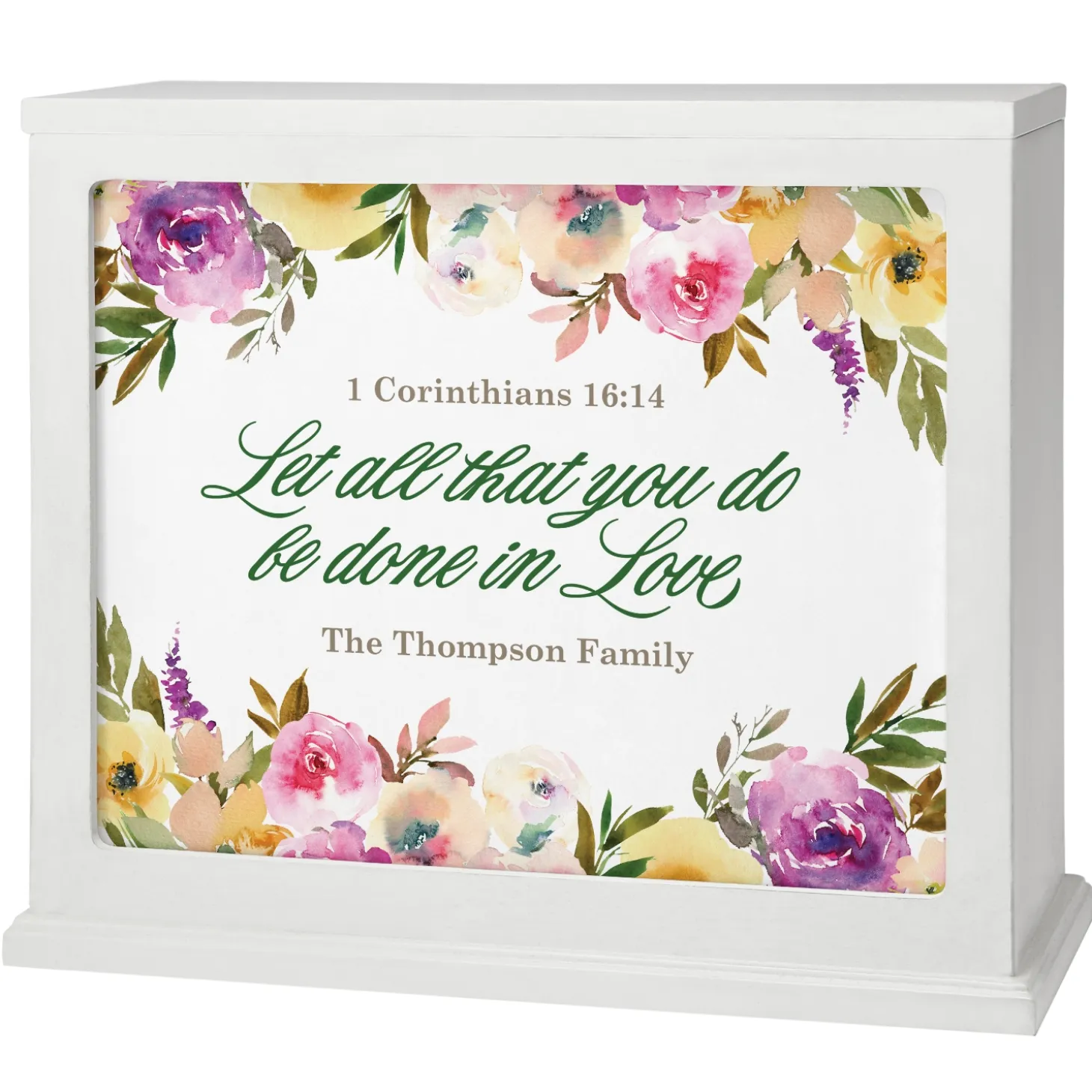 Floral Agape Love Accent Light