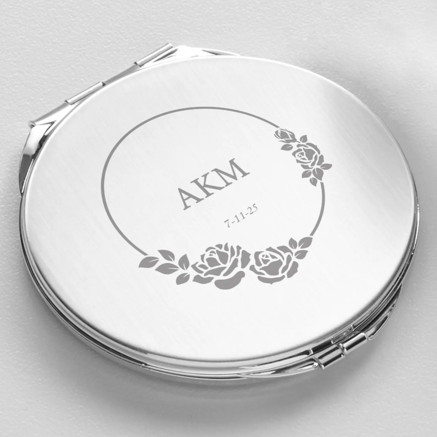 Floral Blossoms Purse Mirror