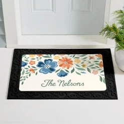 Floral Garden Doormat