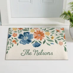Floral Garden Doormat