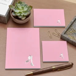 Floral Initial Post-It® Note