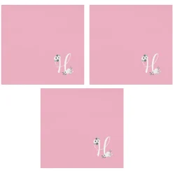Floral Initial Post-It® Note