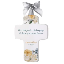 Floral Keepsake Cross