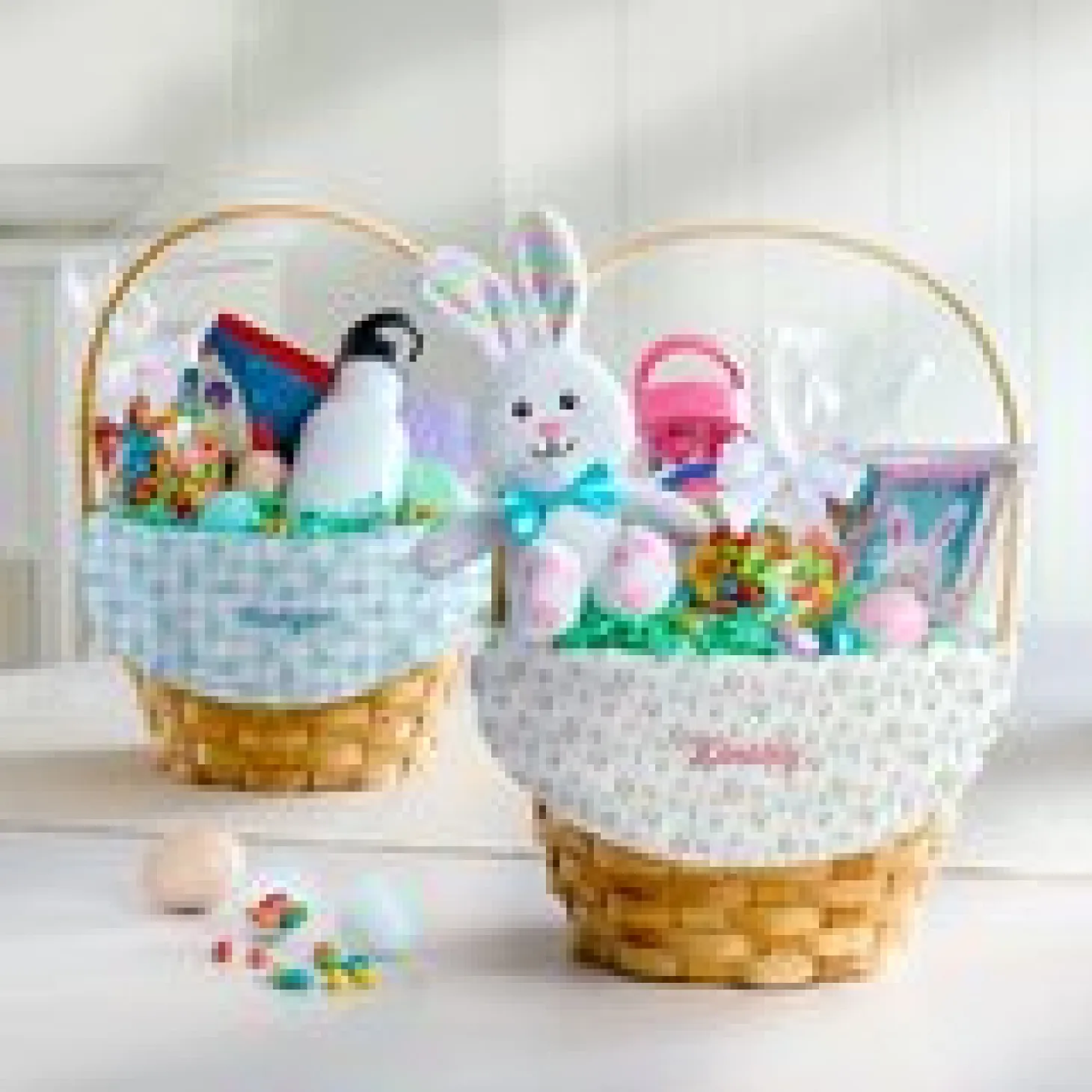 Floral Liner Easter Baskets