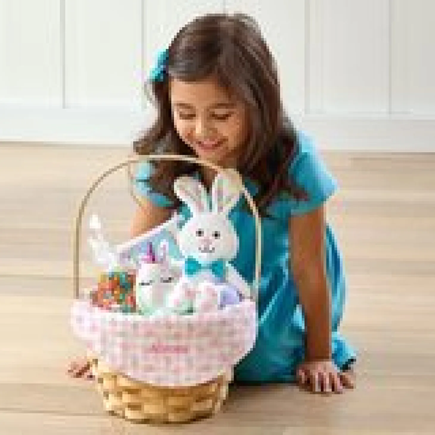 Floral Liner Easter Baskets