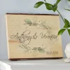 Floral Name Rustic Wood Sign