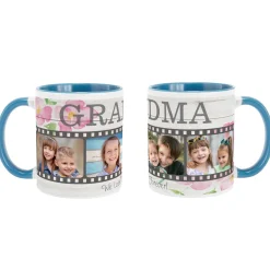 Floral Photo Memory Reel Mug