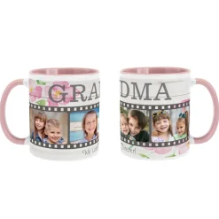 Floral Photo Memory Reel Mug