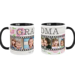 Floral Photo Memory Reel Mug