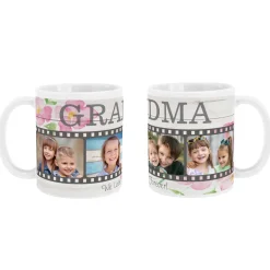 Floral Photo Memory Reel Mug
