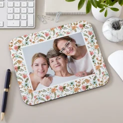 Floral Photo Mouse Pad