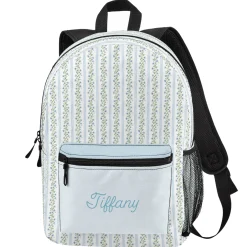 Floral Stripes Backpack