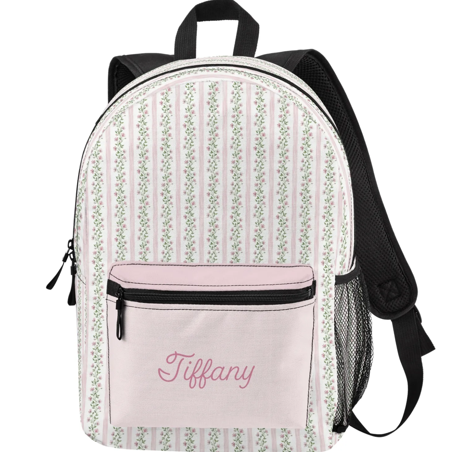 Floral Stripes Backpack