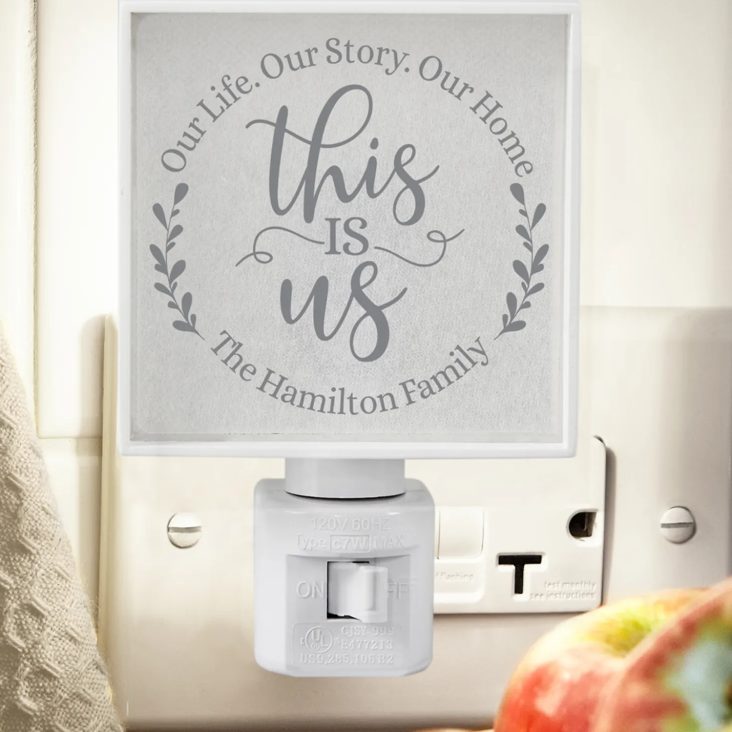 Floral This Is Us Nightlight