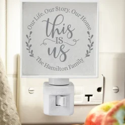 Floral This Is Us Nightlight