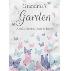 Fluttering Butterflies Garden Flag