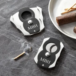 Foldable Stainless Steel Cigar Cutter