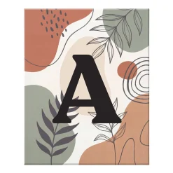 Foliage Monogram Canvas